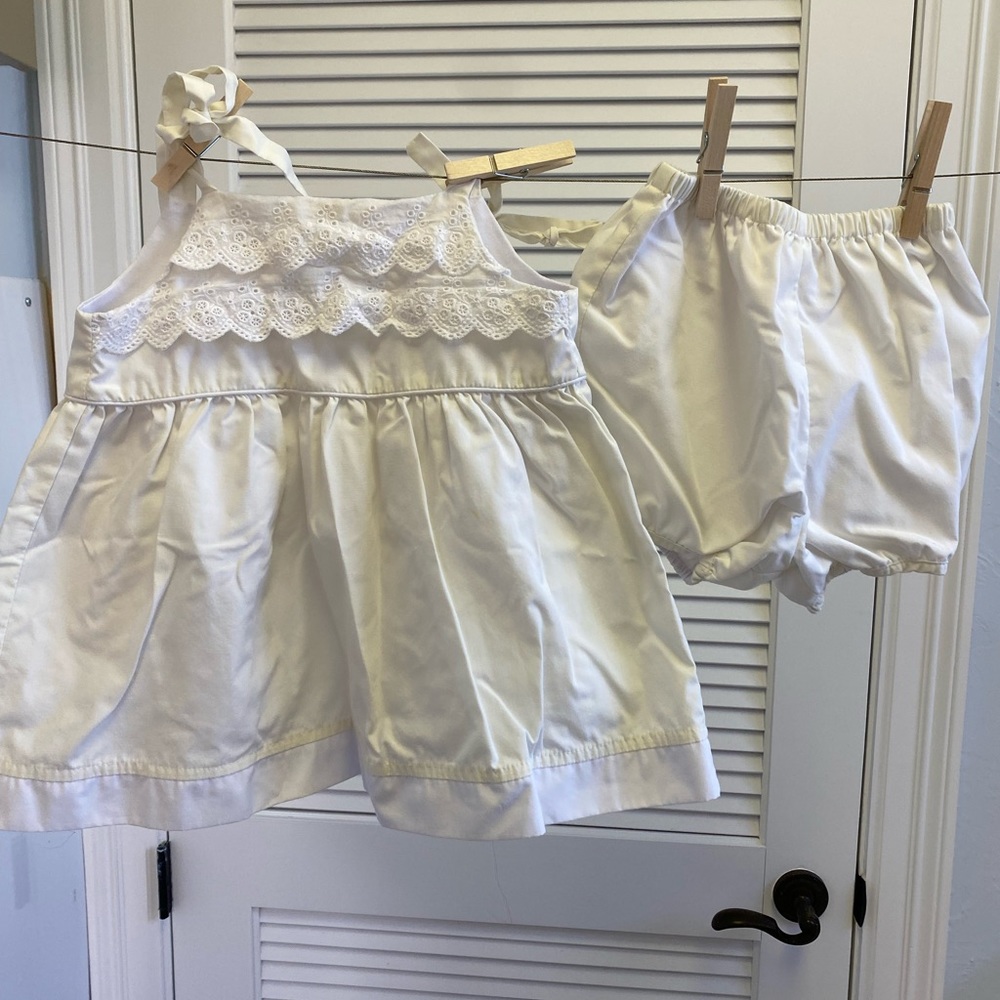 🐣 TBBC Cream and White Set 3T 🐣